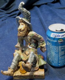 CLARECRAFT BOOKEND THE DRUNKEN WIZARD (1)